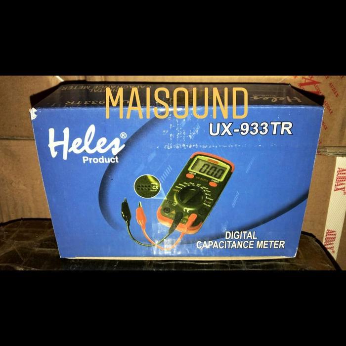 Kapasitor Meter HELES UX 933 TR Capacitance meter ux933tr