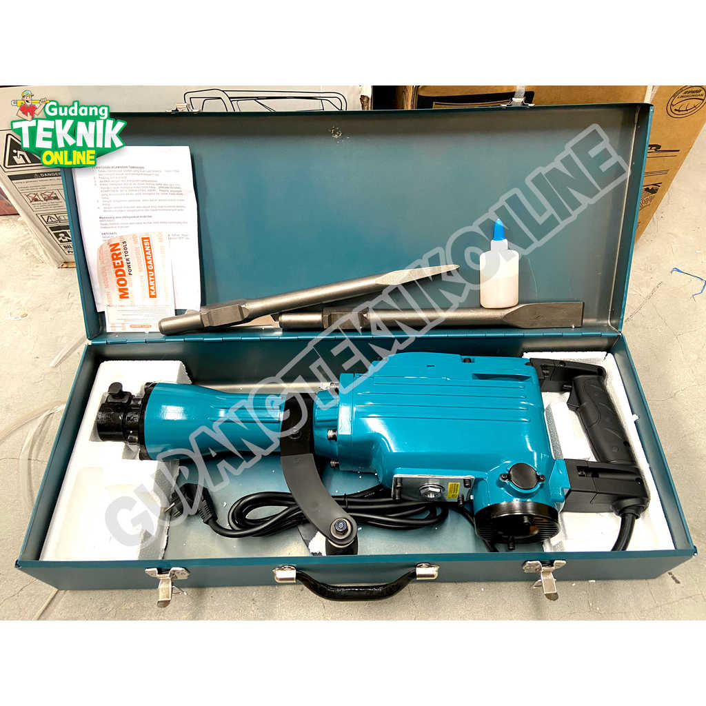 Mesin Bor Bobok Beton Jack Hammer MODERN DH65 / Demolition Hammer SDS Plus DH-65 DH 65 MODERN