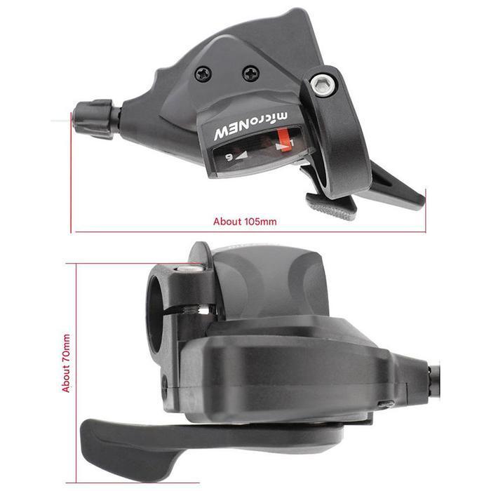 Ready Micronew Shifter Sepeda Gunung Mtb Operan Gigi