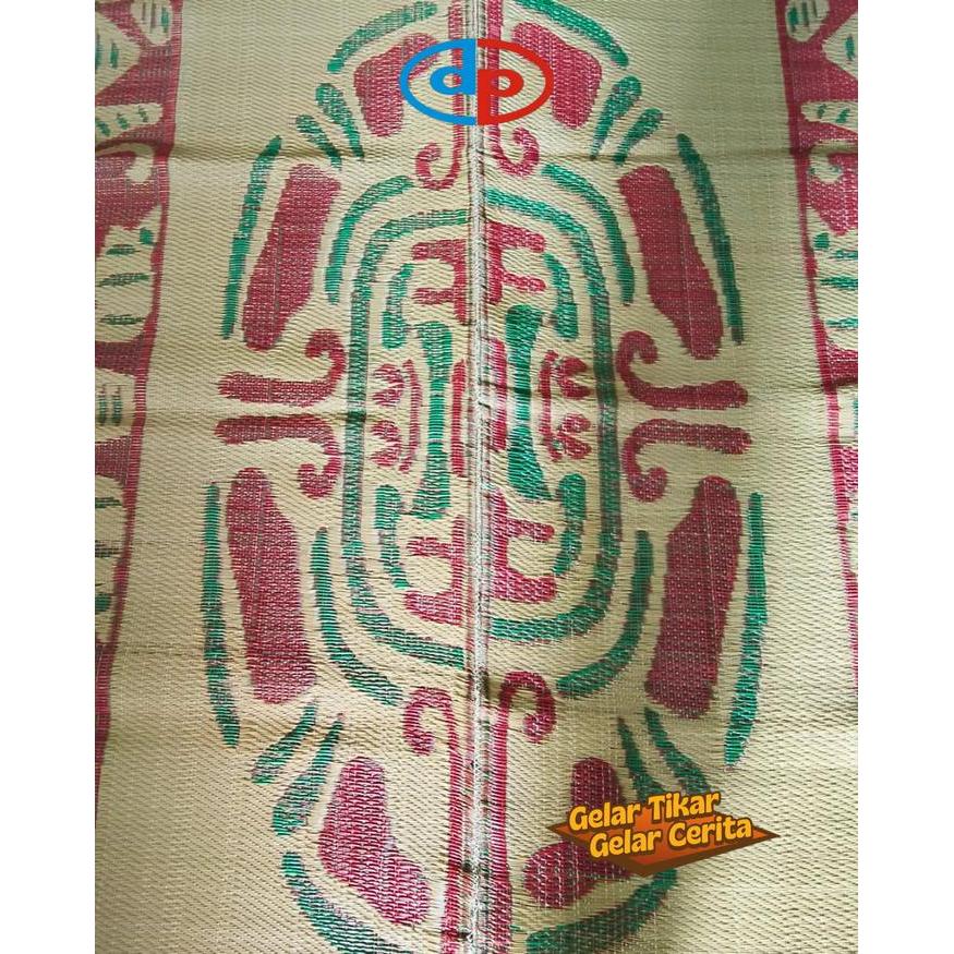 READY Dolphin Mat Tikar Cream 2x4 Polos Tikar Plastik Tikar Polos Motif Tikar Lipat/Tikar Piknik/