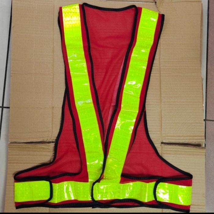 SAFTY Rompi Safety Jaring Proyek V Biru/Rompi Jaring V Biru