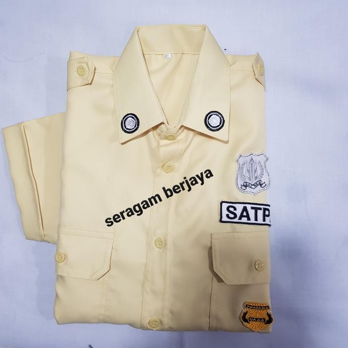 Baju PDH Satpam Lengan Pendek
