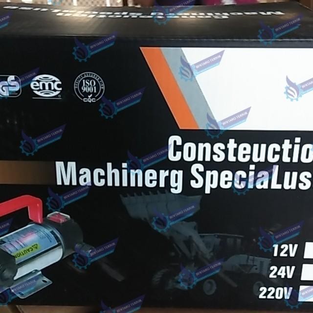 POMPA MINYAK AC 220V OIL PUMP AC 220 VOLT POMPA TRANSFER BBM BENSIN