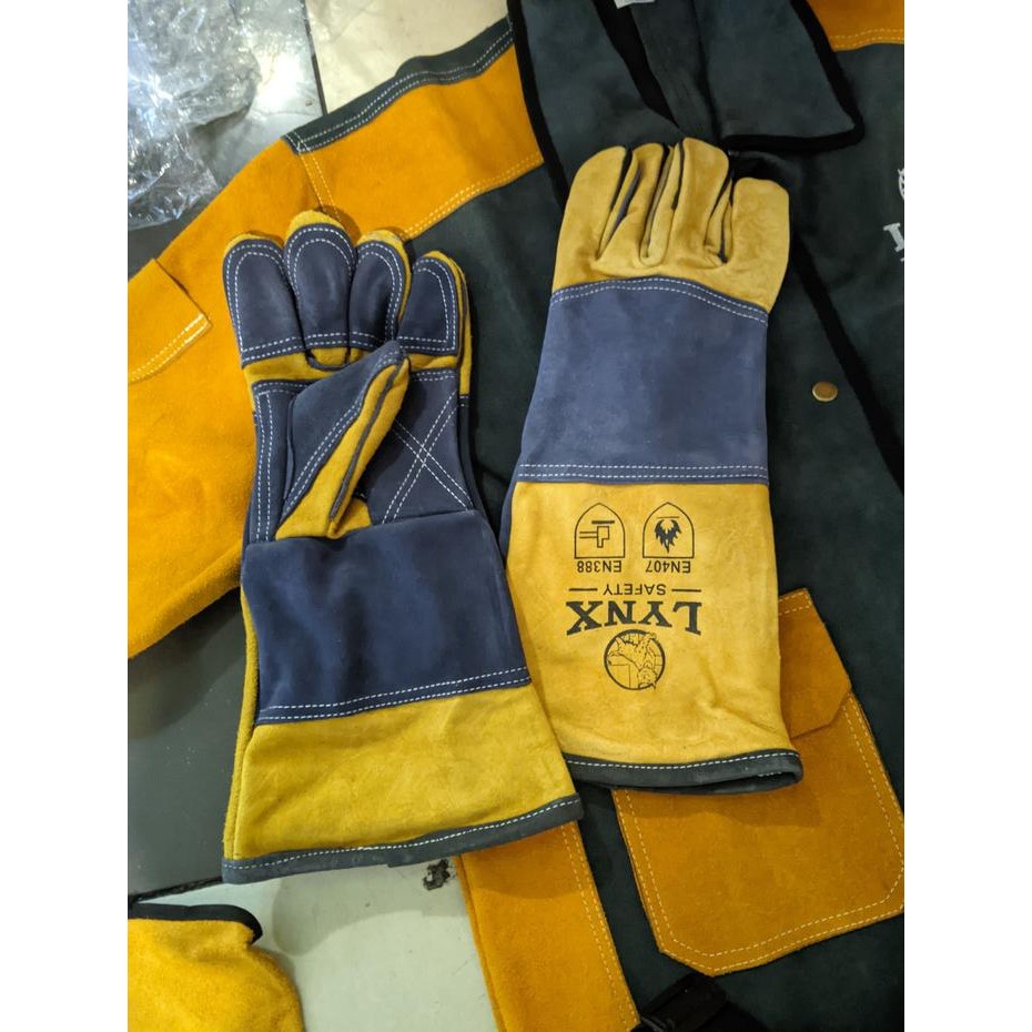 JAKET + CELANA LAS 1 SET / JACKET WELDING LYNX ORIGINAL