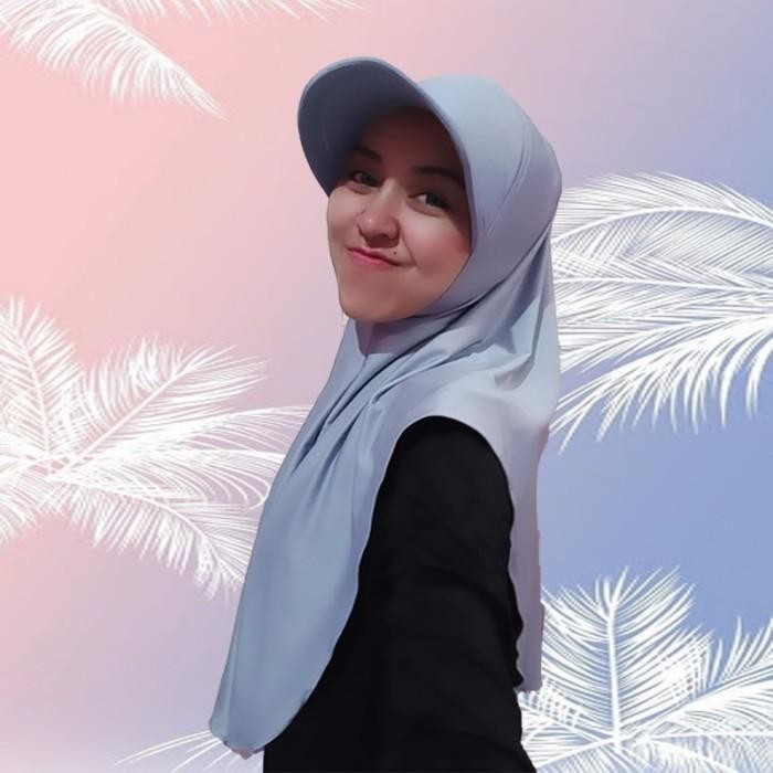 (Good) HIJAB TOPI SPORTY / HIJAB INSTAN TOPI / HIJAB GOWES /HIJAB OLAHRAGA