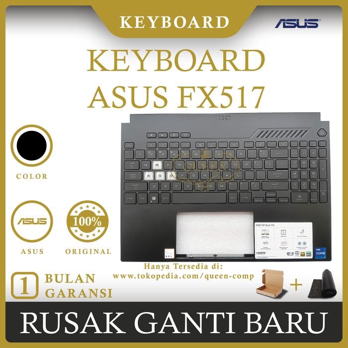 Keyboard Frame Laptop Asus Tuf Dash F15 Fx517 Original