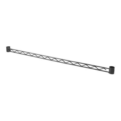 KRISBOW 90X4 CM TIANG RANGKA PEMBATAS SISI RAK KAWAT - CHARCOAL