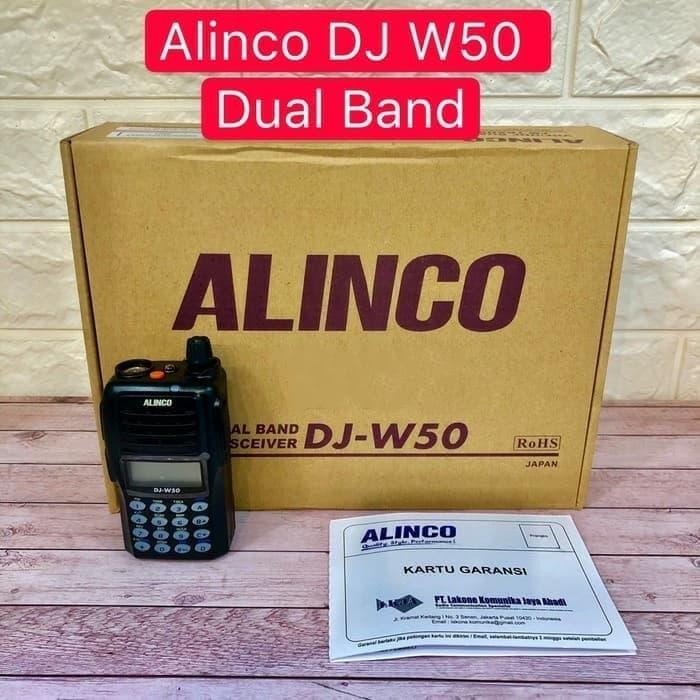 ALINCO DJ W50 ORIGINAL HT ALINCO DJ-W50 DUALBAND PENGGANTI ALINCO W500