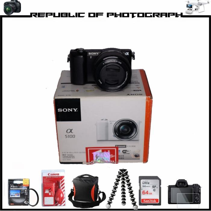 NEW SONY ALPHA A5100 KIT 16-50MM / Kamera Alpha A5100 / A5100