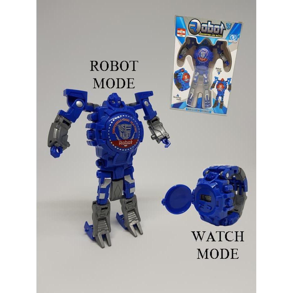 Jam Tangan Robot / Jam Tangan Transformers / Jam Tangan Anak Robot