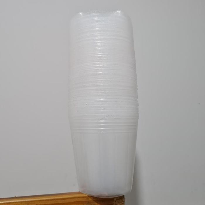 Softpot Anggrek 3.5 Inch (1 Ikat =100 Pot) Soft Pot Transparan