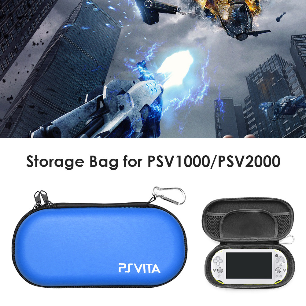 EVA Anti-shock Hard Case Bad Pouch for PSV PS Vita Game Console Bag Travel Carry Protector Cover for