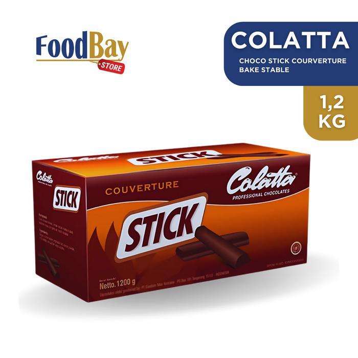 COLATTA - Professional Chocolate Stick Couverture 1.2 Kg Coklat Cokelat