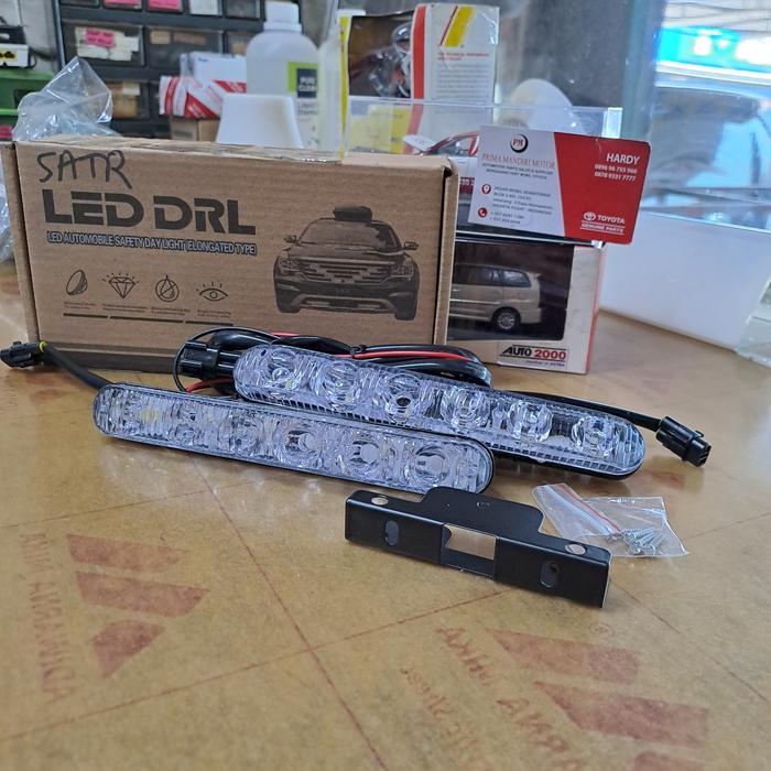 Lampu Drl Led Mobil Putih Tanpa Sein