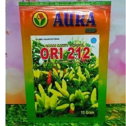 Benih Cabai Rawit Putih Tegak Unggul Ori 10 Gram Produk Aura Seed Bibit Cabe Rawit Merah Tegak