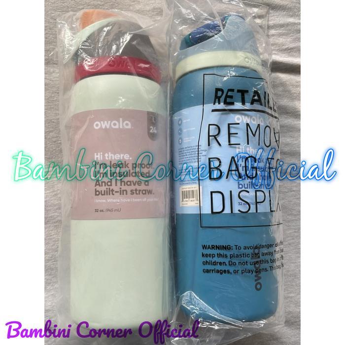 Owala Freesip Insulated Stainless Steel 32 Oz, Denim