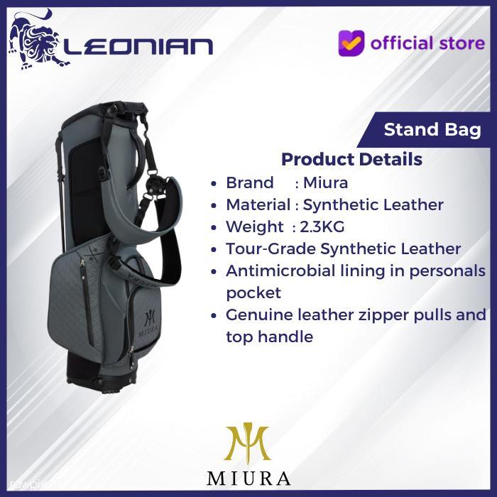 Tas Golf Miura Stand Bag Vessel Vls Lux Golf Bag
