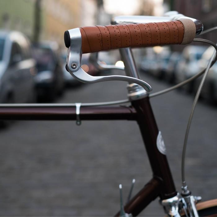 Brake Lever Tanduk Tektro Rx4.1 Handle Rem Bullhorn Sepeda Triathlon Fixie Cansucc Tt Stang Chrome