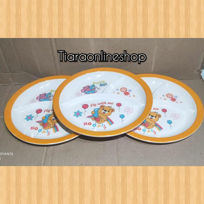 magg- Piring Makan Sekat Melamin