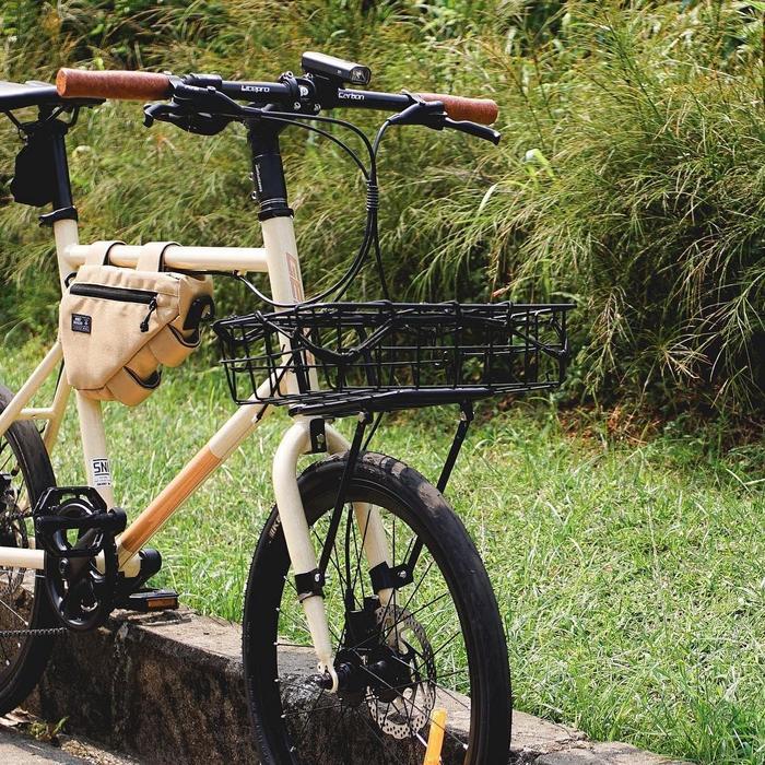 Keranjang Sepeda Front Rack Pannier Federal