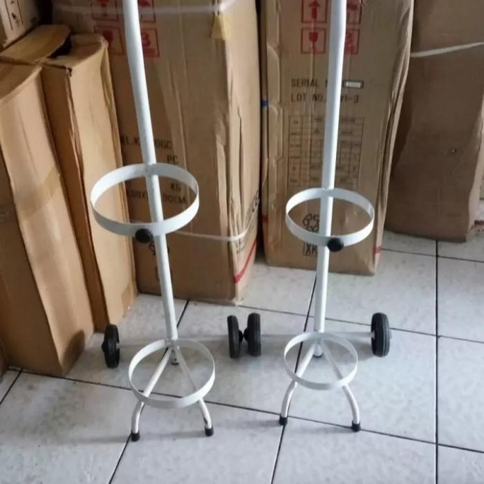 Troli tabung oksigen