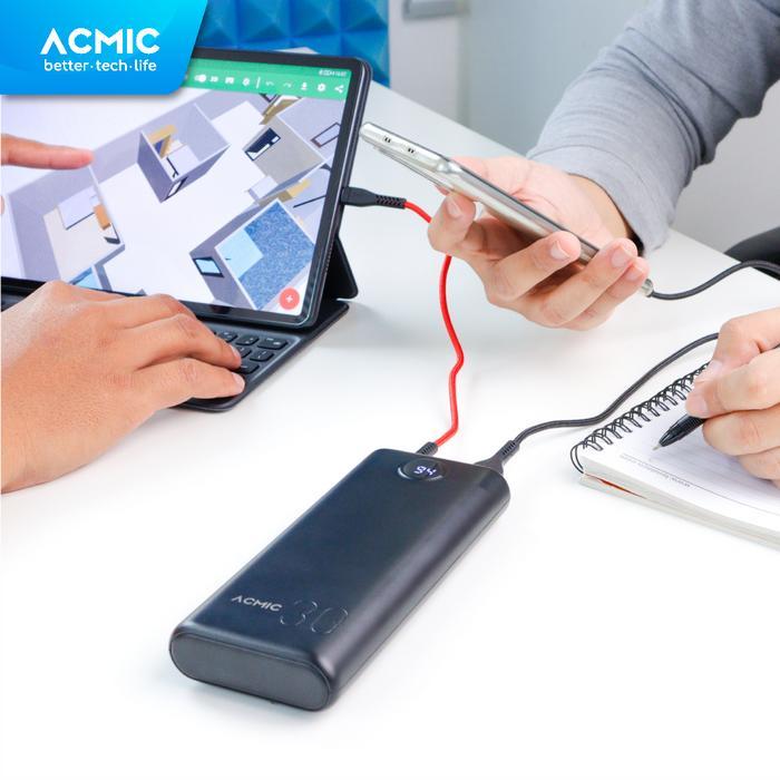 jwvb- Acmic Digimax 30000Mah Powerbank Mini 22.5W Fast Charging Type C