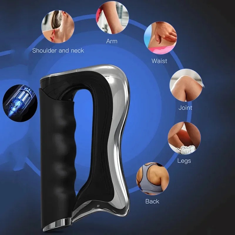 Portable Body Massager NMES Electric Fascia Massage 3 Modes Type-c