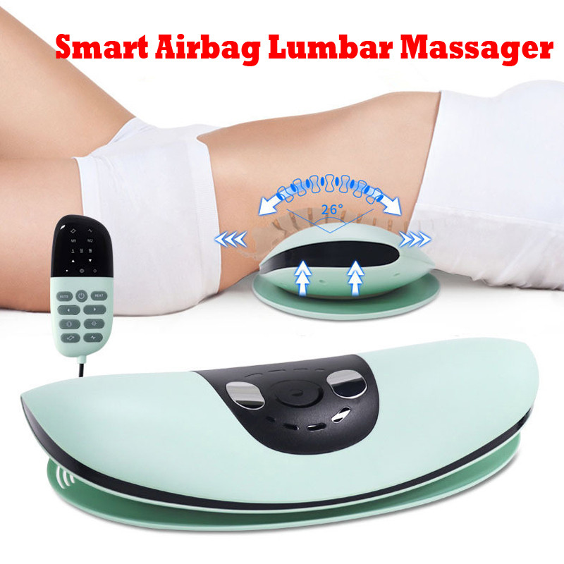 Smart Electric Lumbar Traction Device Waist Massager Inflated Back