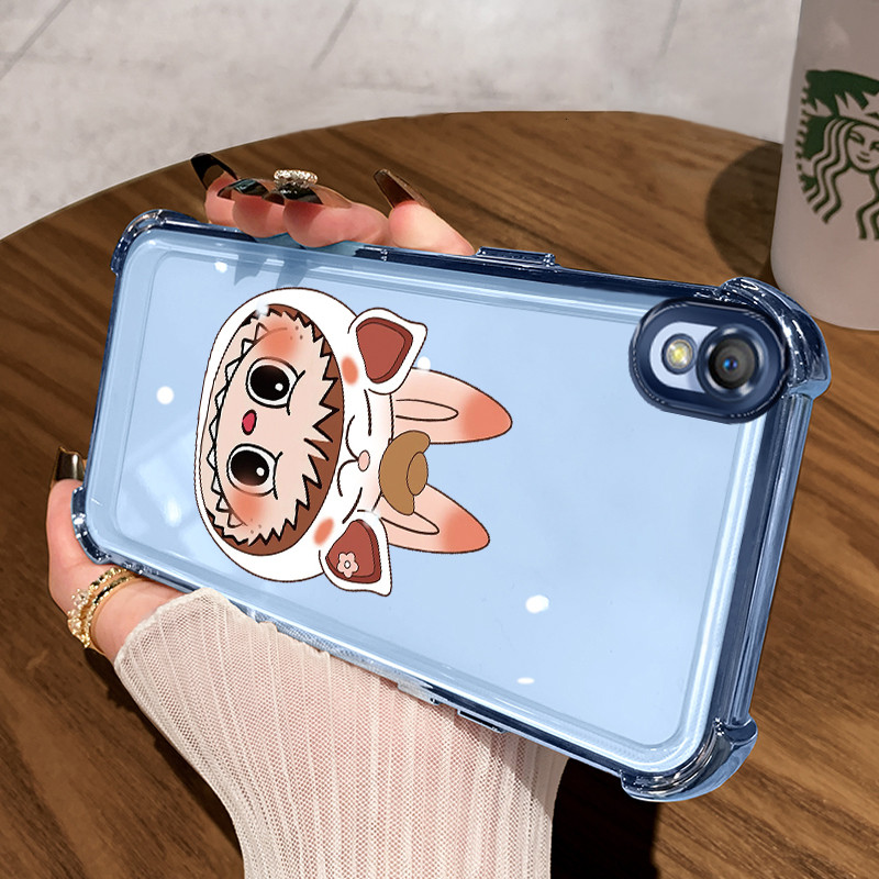 Casing Hp untuk OPPO A37 A37F Case art toy Kasing Tidak mudah pudar Cesing Clear plating  Airbag Ben