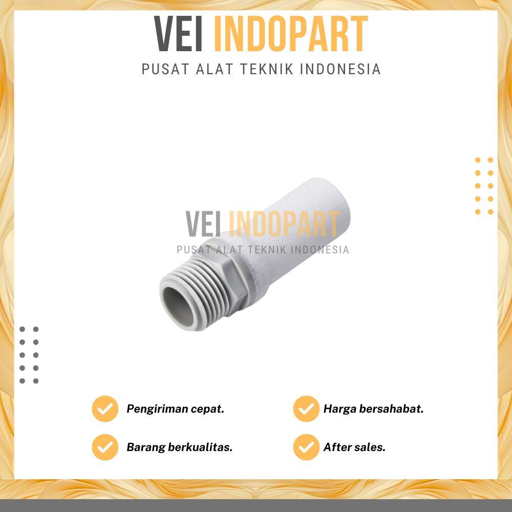 AN 20-02 Fitting Silencer Angin Drat 1/4 Inch SMC