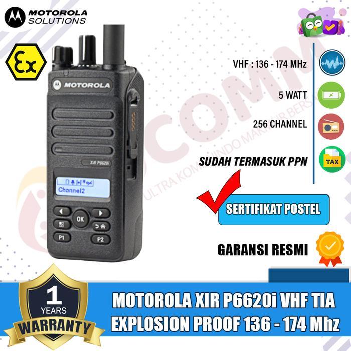 Motorola Xir P6620i XIRP6620i XIRP 6620i Vhf Uhf TIA Gas Proof Ht Motorola xir p6620i Tia Vhf Uhf