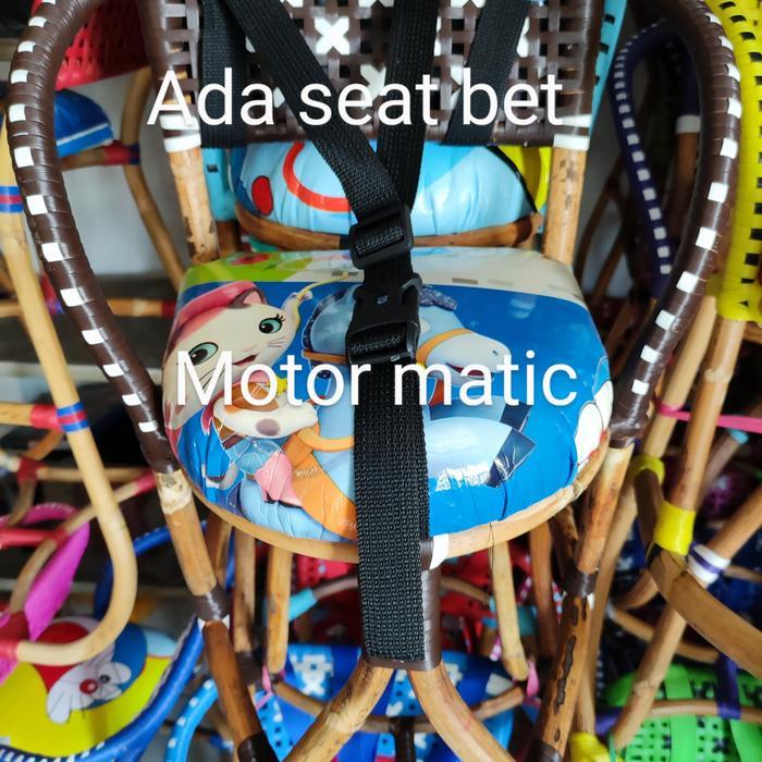 Kursi Rotan Buat Motor Matic Beat. Motor Vario , Scoopy.