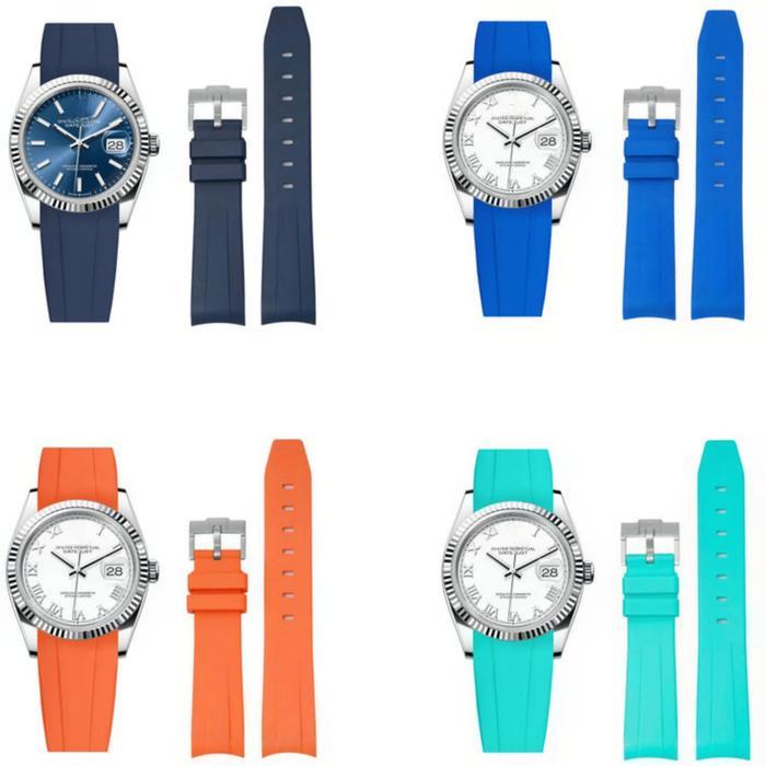 Tali Jam Tangan Datejust 36mm Replacement Strap Rubber Datejust 8066.20