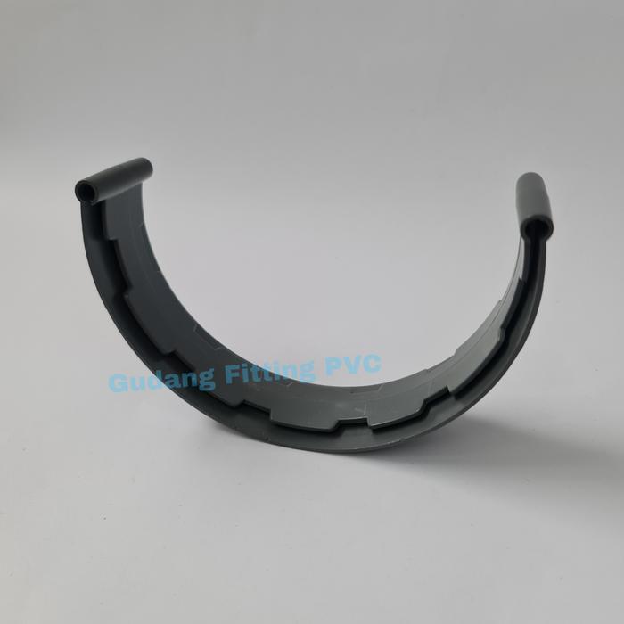 sambungan talang bulat 8 " / sambungan talang oval pvc Grest