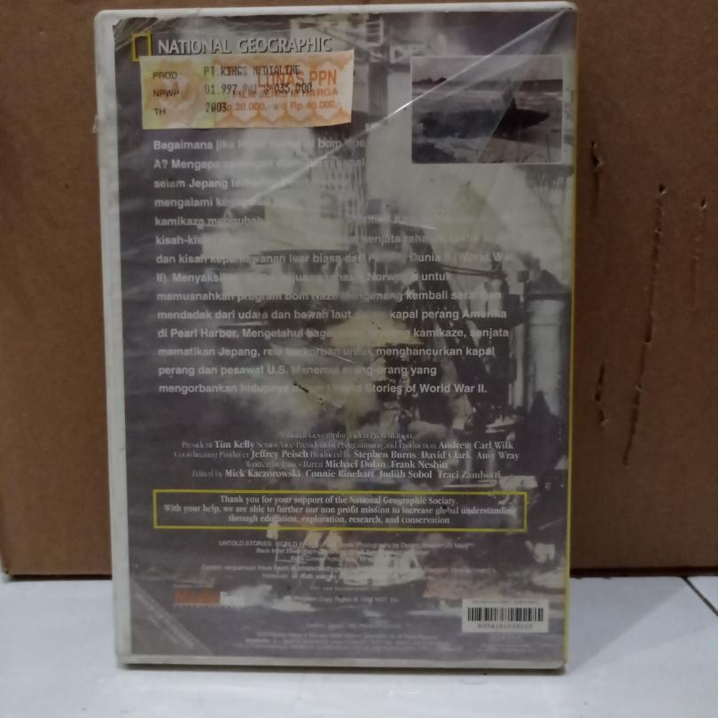 VCD original national geographic untold stories world war 2