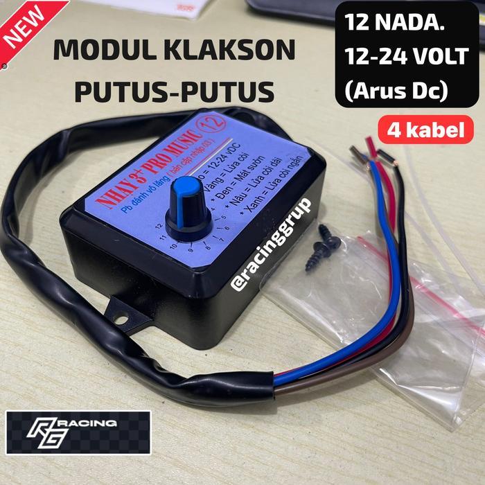 RELAY MODUL KLAKSON PUTUS-PUTUS TERBARU 12 NADA 12/24V VIETNAM PROMO TERMURAH