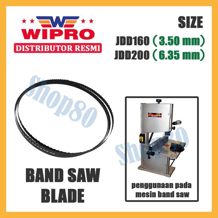 WIPRO BAND SAW BLADE JDD160 JDD200 MATA GERGAJI MESIN PITA JDD 160 200 PROMO TERMURAH