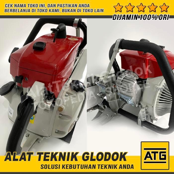 new west 707 36" - chainsaw - mesin gergaji kayu + bar + rantai