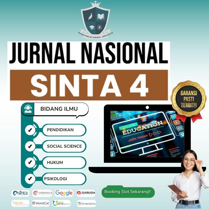 Jurnal Nasional Terakreditasi Sinta 4 Pendidikan
