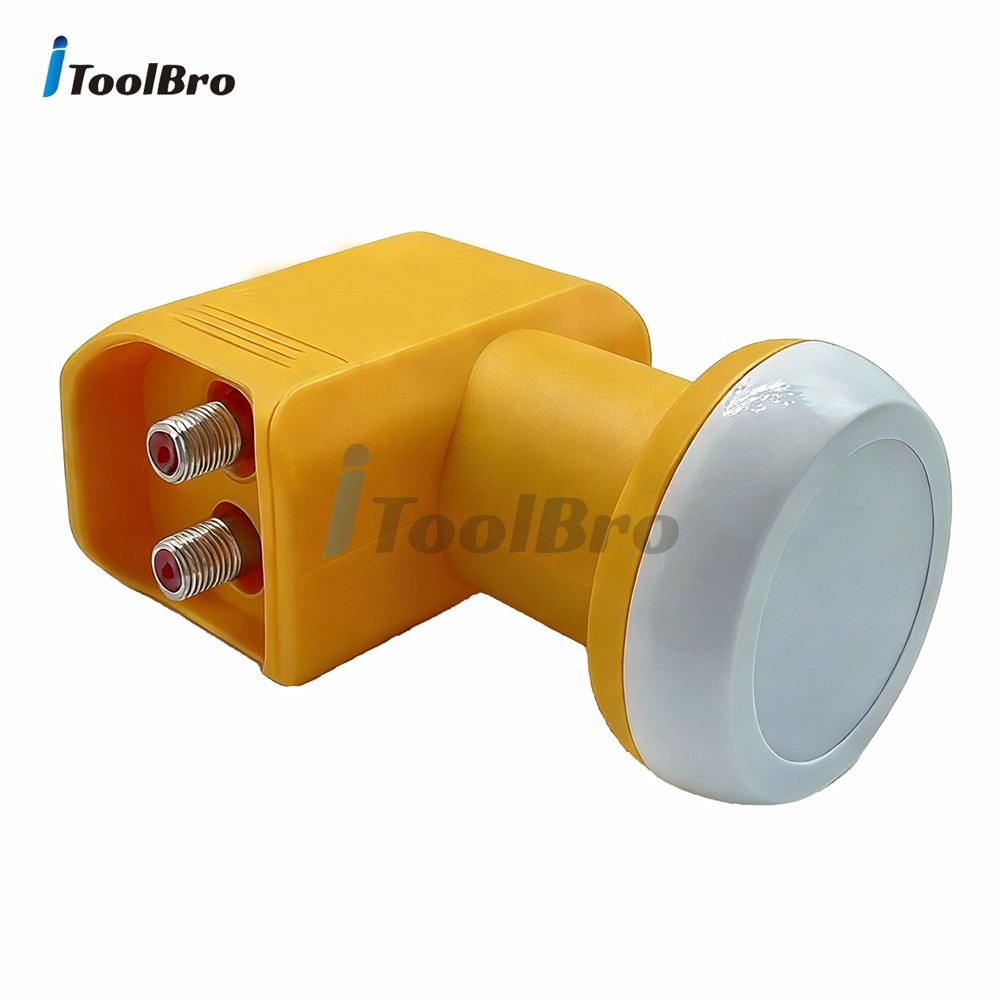 Twin LNB 4K Ultra HD KU-BAND Linear Converter Universal Dual LNB Satellite TV Receiver for The New