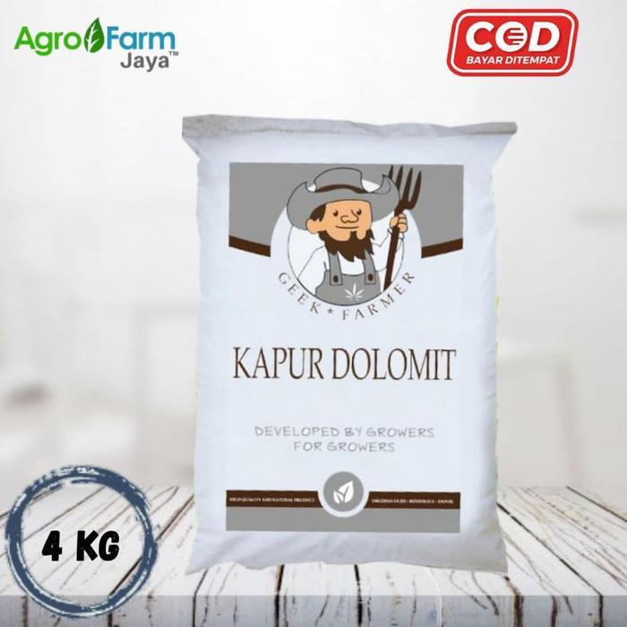 Pupuk Kapur Pertanian Dolomit Premium (Geek Farmer)