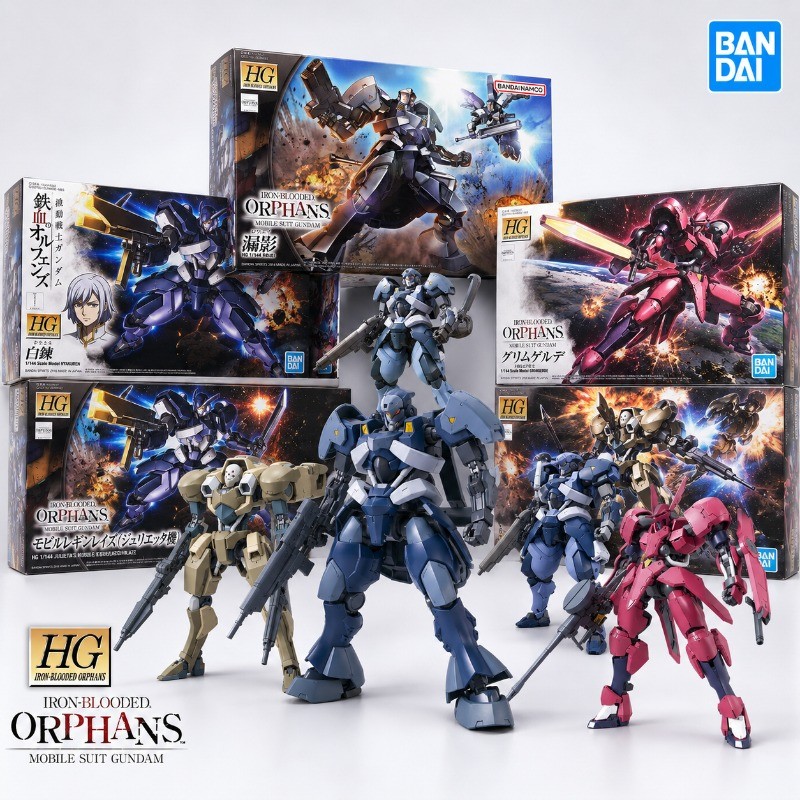 Bandai HG 1/144 Iron-Blooded Orphans Rouei Hyakuren Hyakuri Grimgerde Model Kit