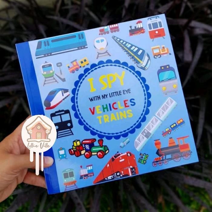 I Spy With My Little Eye Vehicles Trains