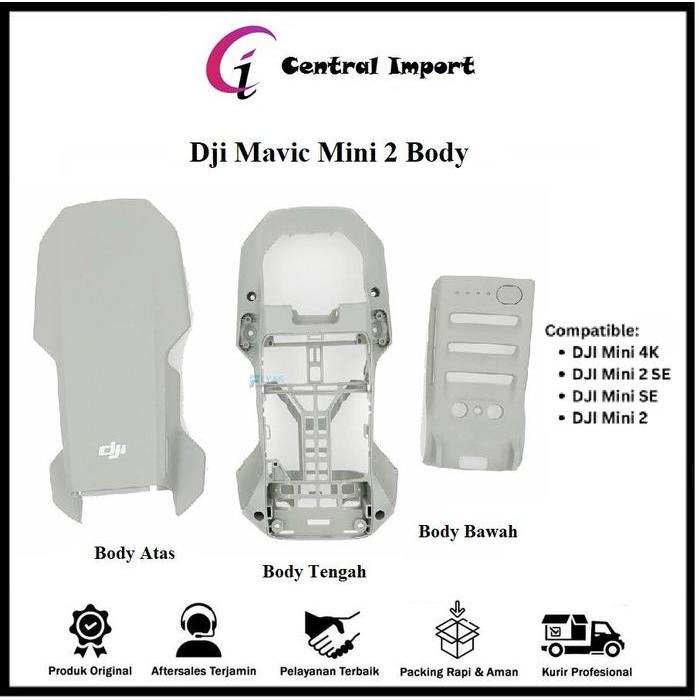 Dji Mini 2 Body Atas - Dji Mini 2 Body Tengah - Dji Mini 2 Body Bawah Original