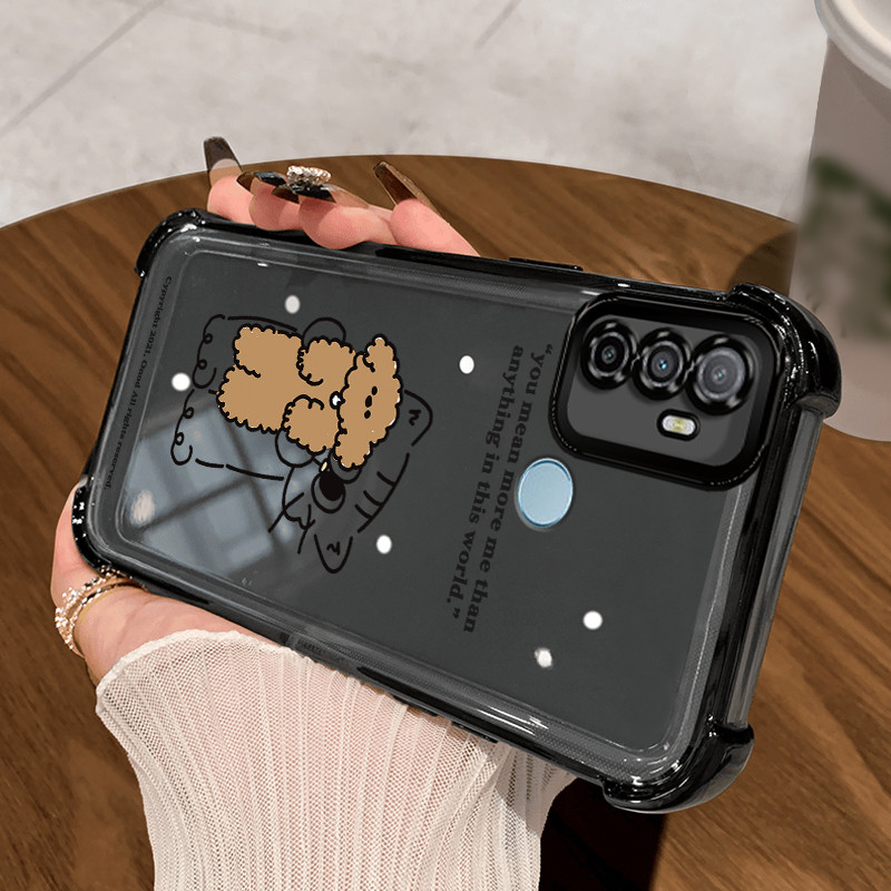 Casing Hp untuk OPPO A53 2020 A53s A32 A33 2020 Case Casing pola sapi perah Kesing empat Anti Drop s