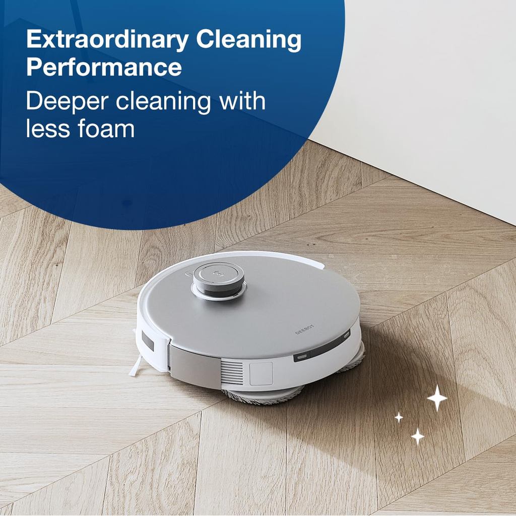 Cleaning Fluid For ECOVACS Deebot Ozmo Liquid T20 N9T10 OMNI/T10 TURBO/X1 OMNI/X1 TURBO 1L Floor