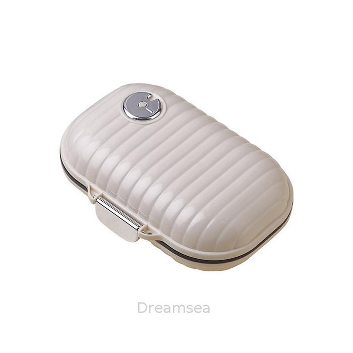 Dreamsea Mini Portable Medicine Box Travel Pill Subpackage Box Sealed Pill Box Cod