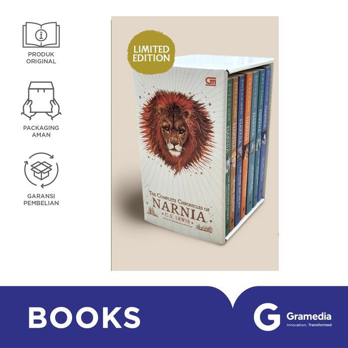 Gramedia - Buku Novel Box Set Narnia