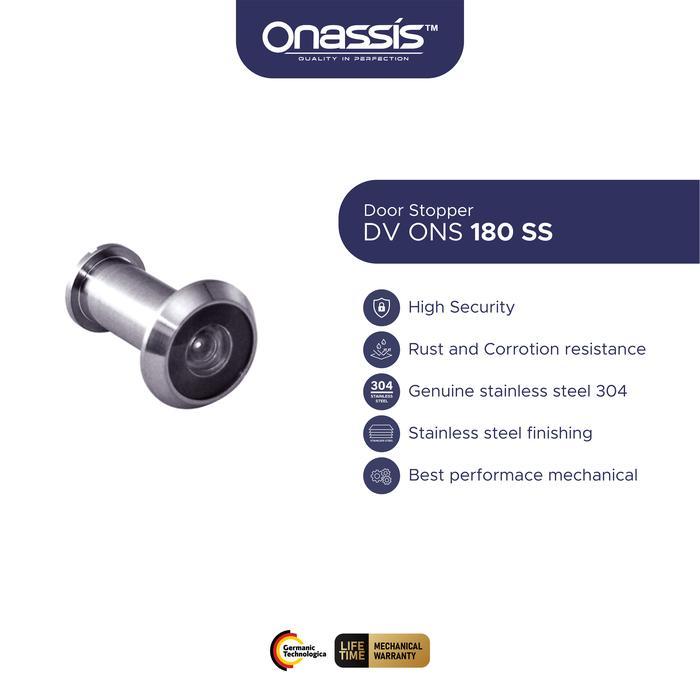 Door Viewer Onassis 180 Stainless Steel SUS 304