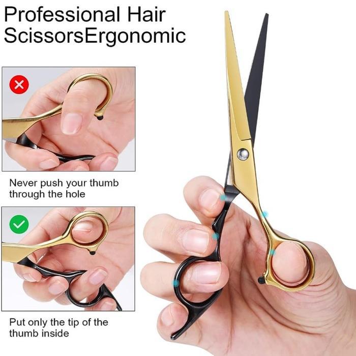 Alat Gunting Rambut Set Gunting Rambut Peralatan Set Gunting Rambut Salon Profesional